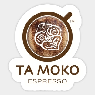 Ta Moko Logo Sticker